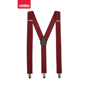 Tirantes elásticos Velilla 404008 Granate, vista general