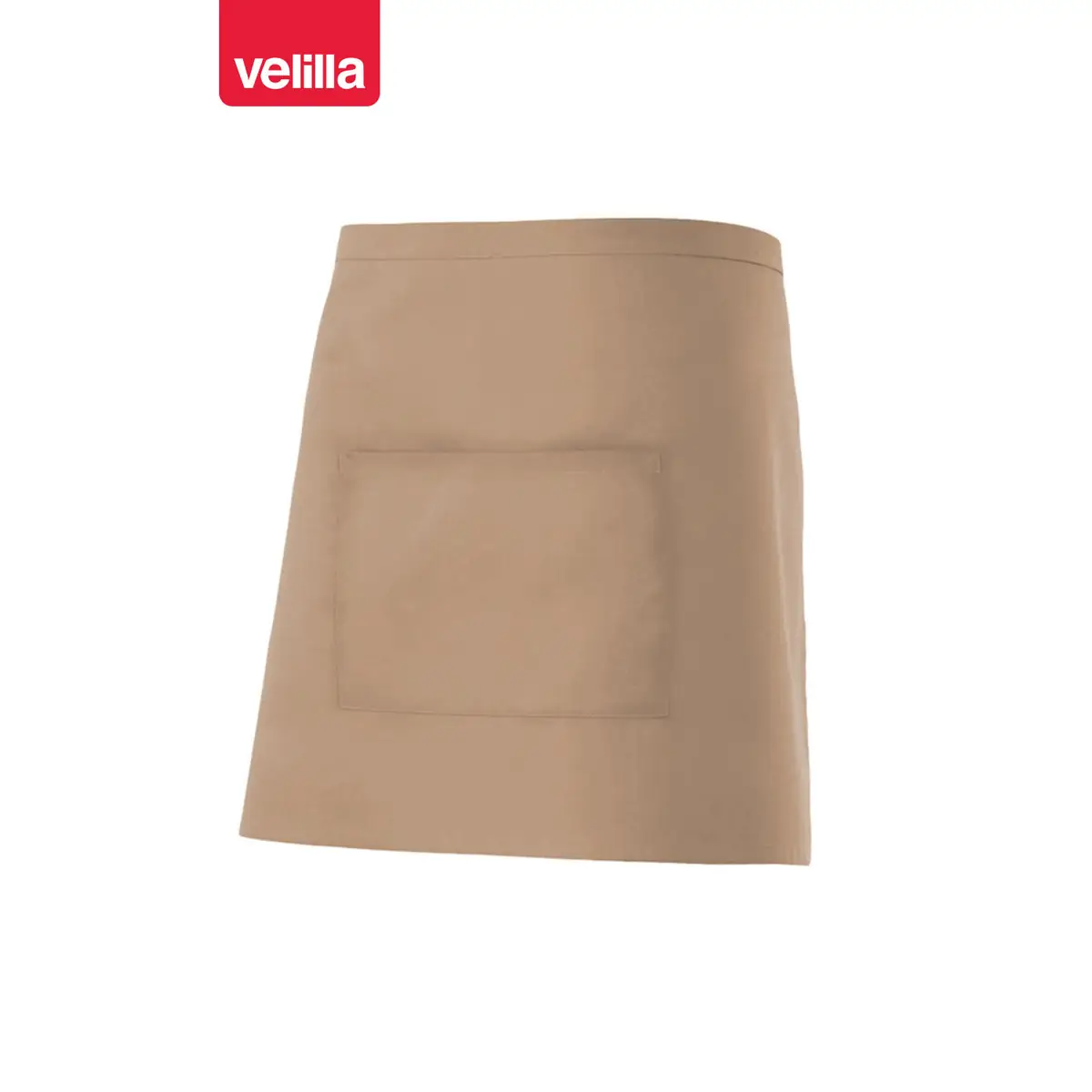 Delantal corto con bolsillo Velilla 404201 14 Delantal corto con bolsillo Velilla 404201 Beige, vista frontal