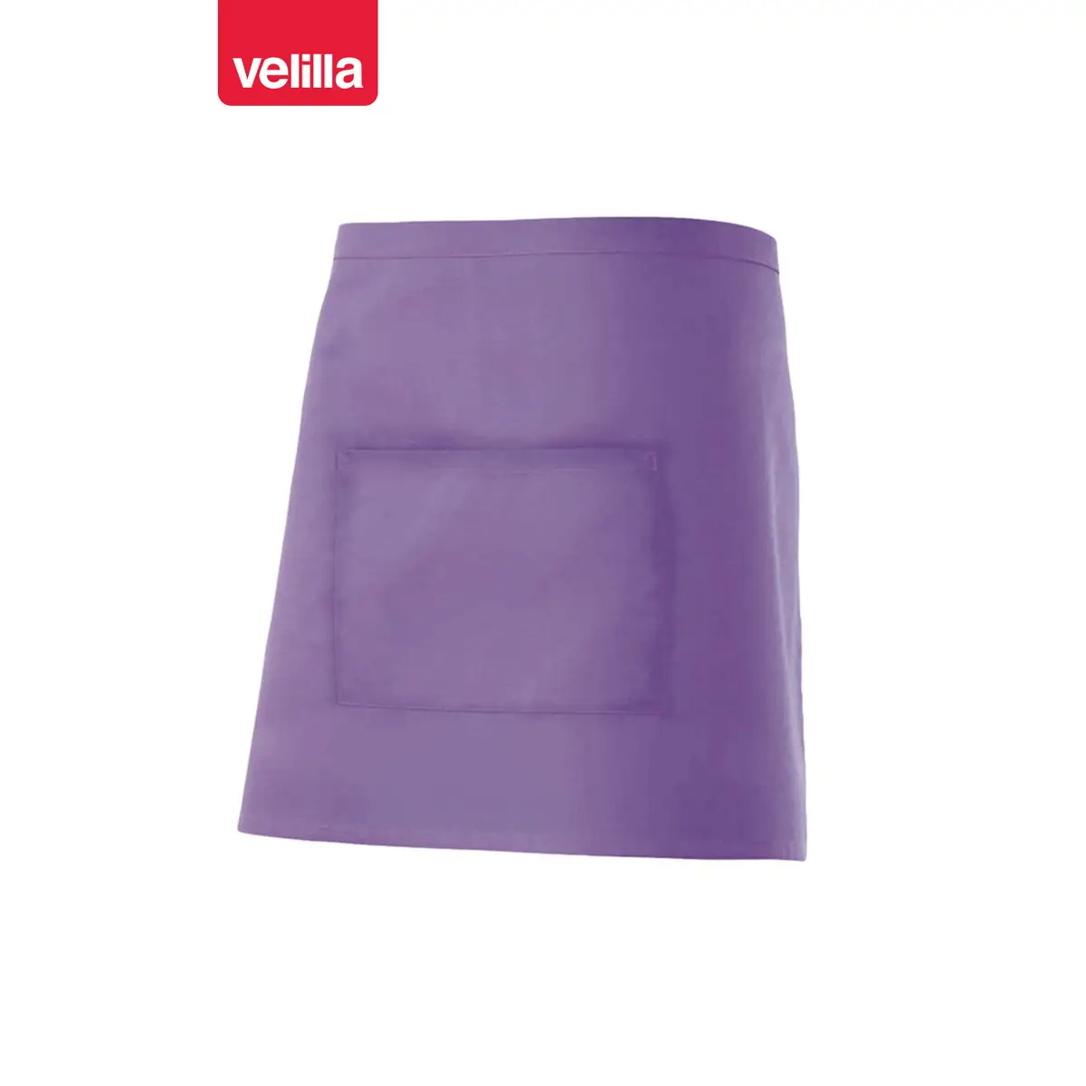 Delantal corto con bolsillo Velilla 404201 25 Delantal corto con bolsillo Velilla 404201 Morado, vista frontal