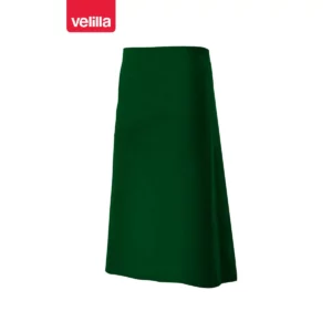 Delantal largo Velilla 404202 Verde bosque, vista frontal