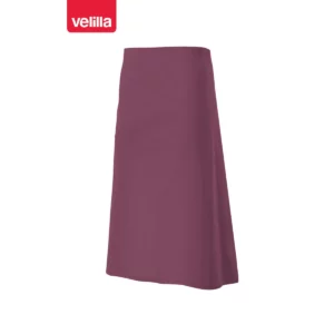 Delantal largo Velilla 404202 Granate, vista frontal