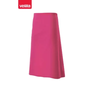 Delantal largo Velilla 404202 Fucsia, vista frontal
