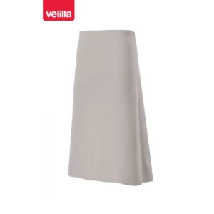 Delantal largo Velilla 404202 Gris hielo, vista frontal