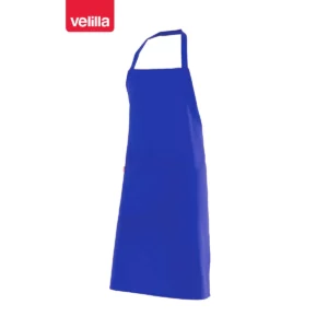 Delantal con peto Velilla 404204 azulina, vista frontal