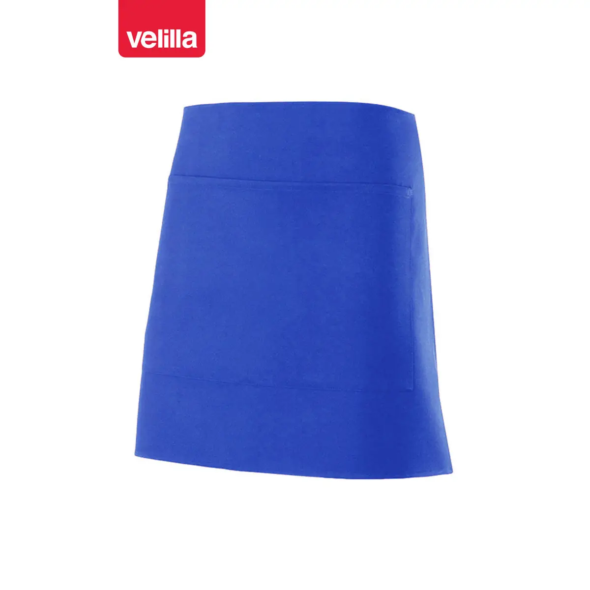 Delantal corto con bolsillo Velilla 404205 3 Delantal corto con bolsillo Velilla 404205 azulina, vista frontal