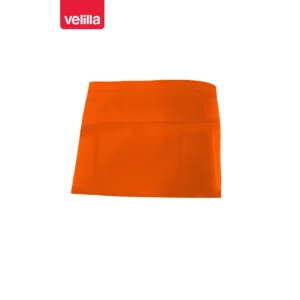 Delantal corto comandero Velilla 404208 Naranja flúor, vista frontal