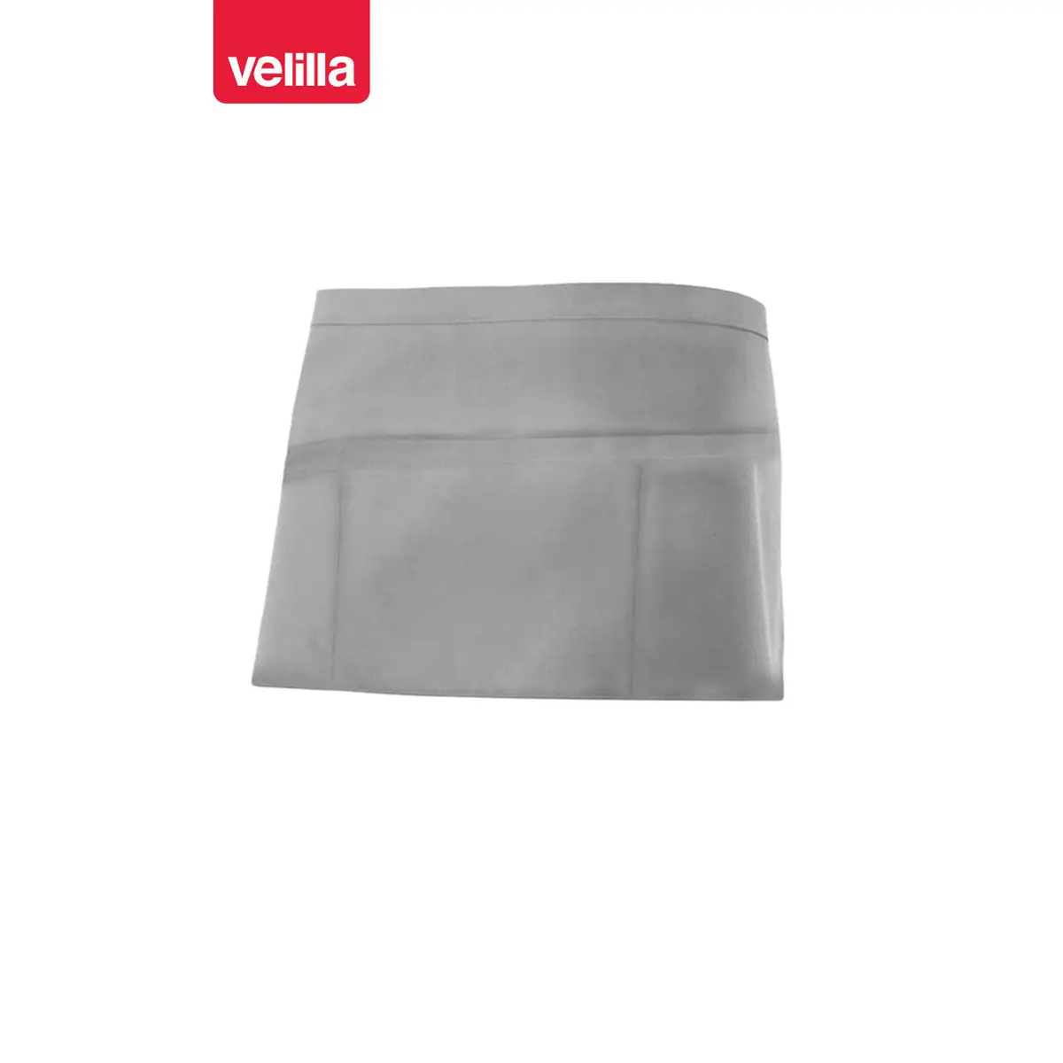 Delantal corto comandero Velilla 404208 2 Delantal corto comandero Velilla 404208 Gris hielo, vista frontal