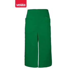 Delantal largo con abertura Velilla 404209 Verde, vista frontal
