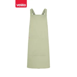 Delantal con peto Velilla NOUGAT 404214 Pistacho, vista frontal