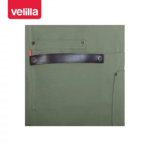 Delantal con peto Velilla MEZCAL 404215 Cactus, detalle de bolsillo y tira para paño