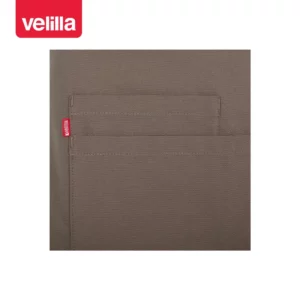 Delantal corto Velilla NOUGAT 404224 Avellana, detalle de bolsillo central