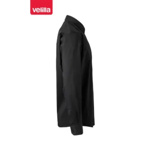 Camisa stretch de hombre Velilla 405003 Negro, vista lateral opuesta