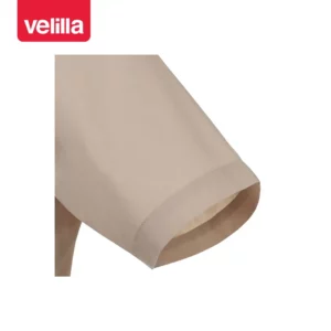 Camisa manga corta hombre Velilla 405008 Beige claro, detalle de manga corta
