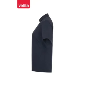 Camisa manga corta mujer Velilla 405010 Azul navy, vista lateral