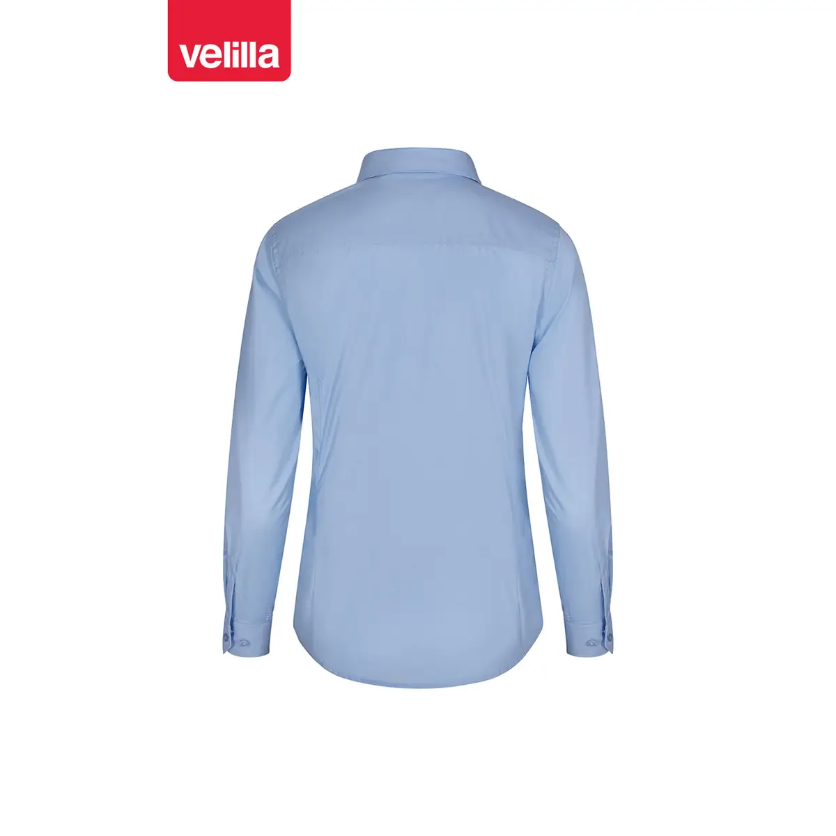 Camisa manga larga mujer Velilla 405011 16 Camisa manga larga mujer Velilla 405011 Celeste, vista trasera