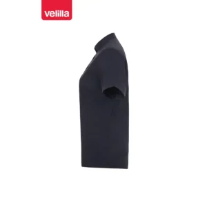 Camisa cuello tirilla mujer Velilla 405014S Azul navy, vista lateral