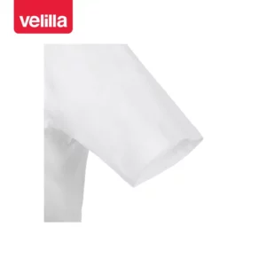 Camisa stretch manga corta hombre Velilla 405016S Blanco, detalle de manga corta