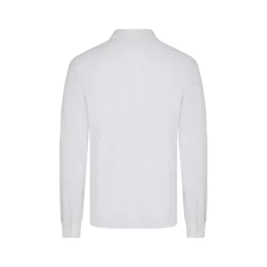 Camisa antiarrugas hombre Velilla 405020S Blanco, vista trasera