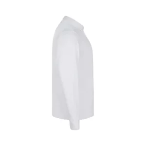Camisa antiarrugas hombre Velilla 405020S Blanco, vista lateral opuesta
