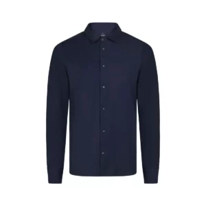 Camisa antiarrugas hombre Velilla 405020S Azul navy, vista frontal