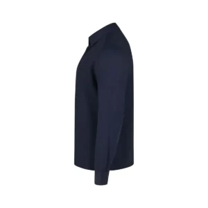 Camisa antiarrugas hombre Velilla 405020S Azul navy, vista lateral
