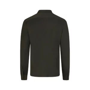 Camisa antiarrugas hombre Velilla 405020S Verde mineral, vista trasera
