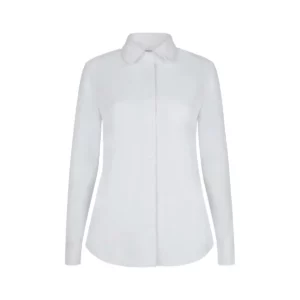 Camisa antiarrugas mujer Velilla 405020SW Blanco, vista frontal