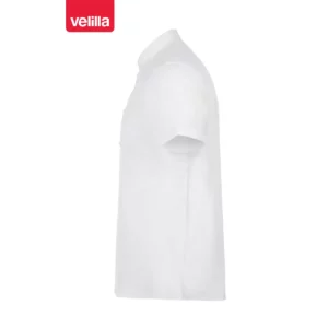 Camisa oxford stretch hombre Velilla 405024S Blanco, vista lateral