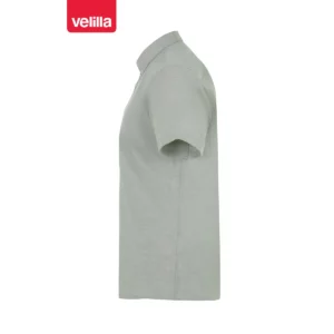 Camisa oxford stretch hombre Velilla 405024S Verde oliva claro, vista lateral