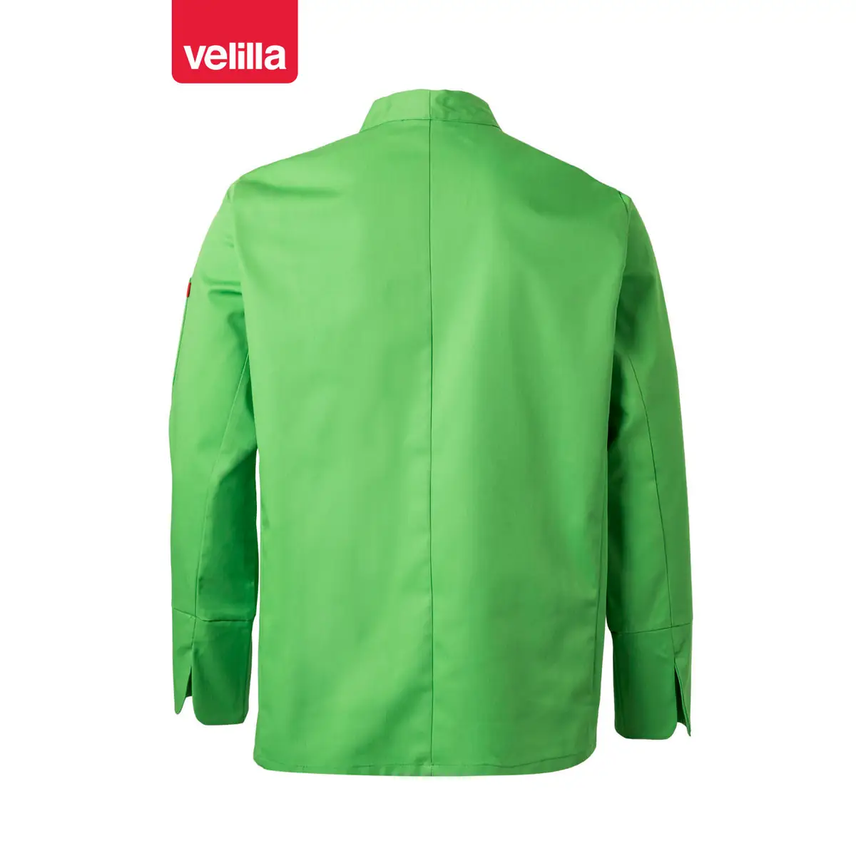 Chaqueta de cocina con cremallera Velilla 405202TC 11 Chaqueta de cocina con cremallera Velilla 405202TC Verde lima, vista trasera