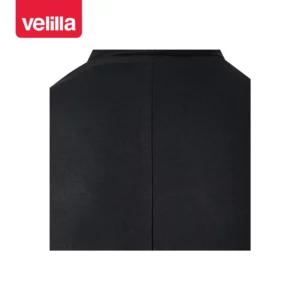 Chaqueta de cocina transpirable Velilla 405204 negro, detalle de espalda
