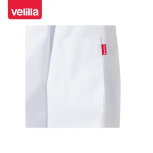 Chaqueta de cocina manga larga Velilla 405206 blanco, detalle de bolsillo de manga