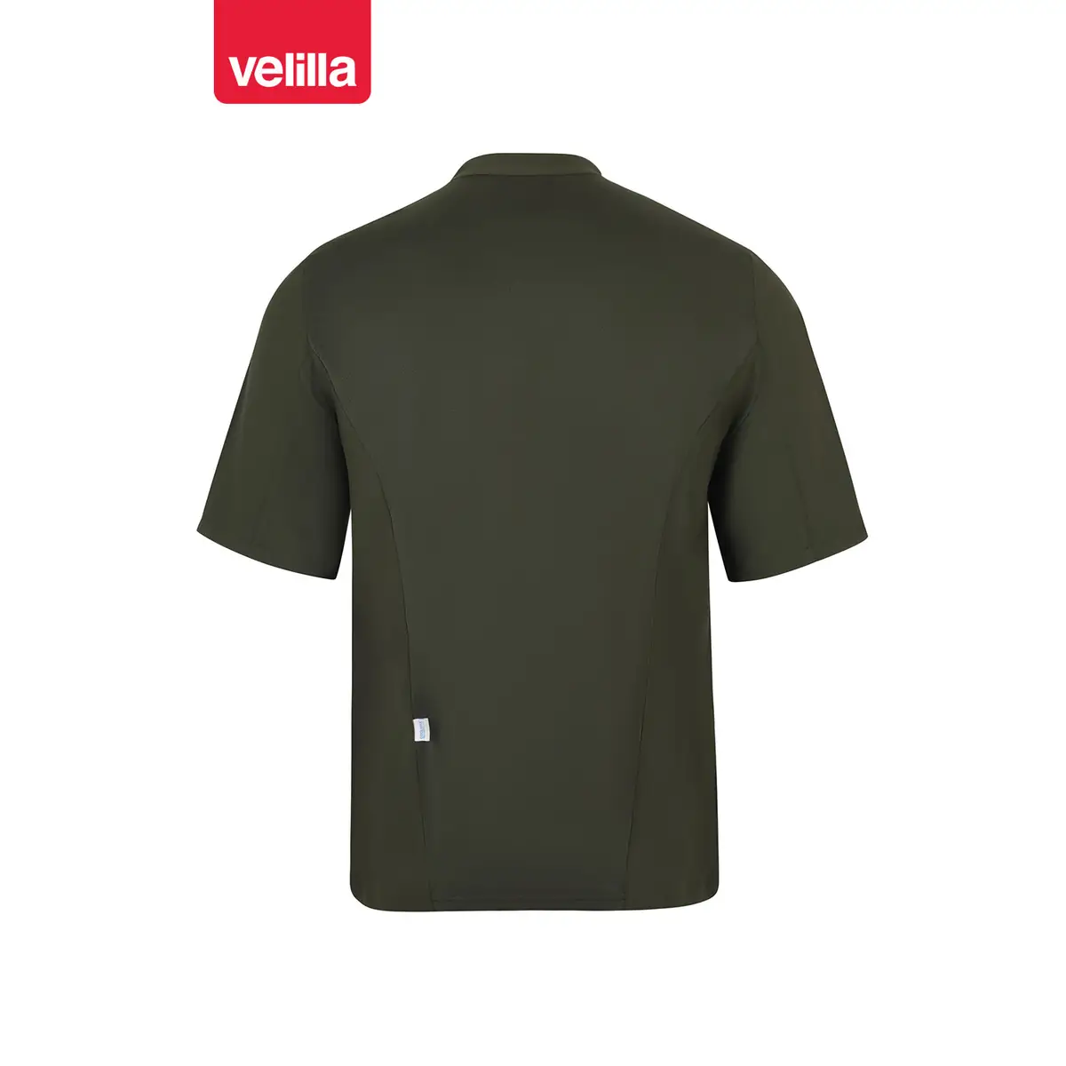 Chaqueta de cocina manga corta Velilla 405209 35 Chaqueta de cocina manga corta Velilla 405209 Verde oliva, vista trasera