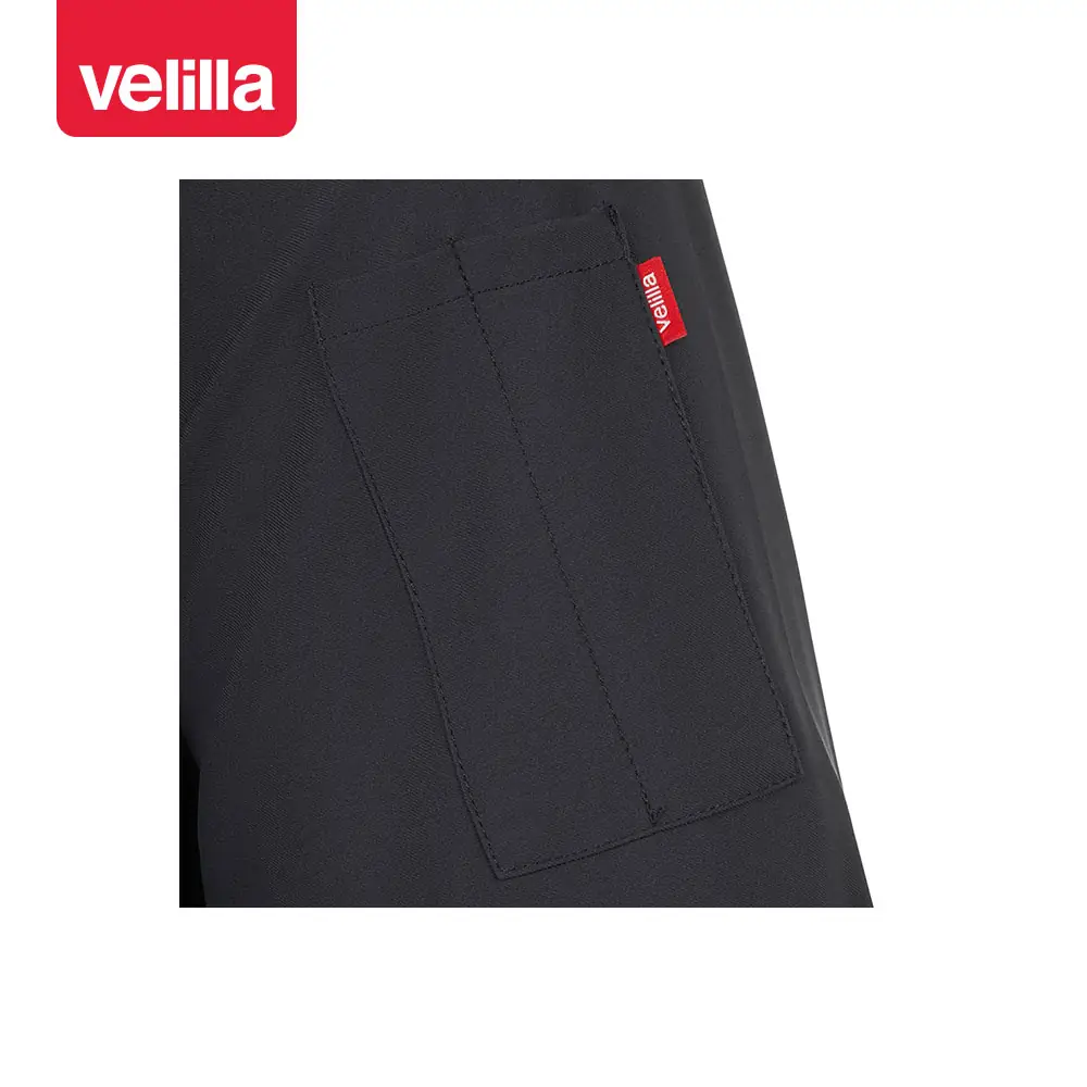 Chaqueta de cocina manga corta Velilla 405209 7 Chaqueta de cocina manga corta Velilla 405209 Gris oscuro, detalle de bolsillo de la manga