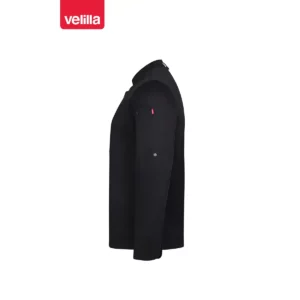 Chaqueta de cocina Velilla SHIFT 405211 Negro, vista lateral