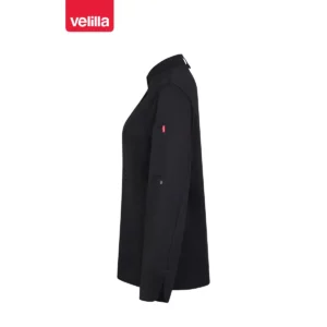 Chaqueta de cocina mujer Velilla SHIFT WOMAN 405211W Negro, vista lateral