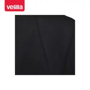 Chaqueta de cocina mujer Velilla SHIFT WOMAN 405211W Negro, detalle de tejido