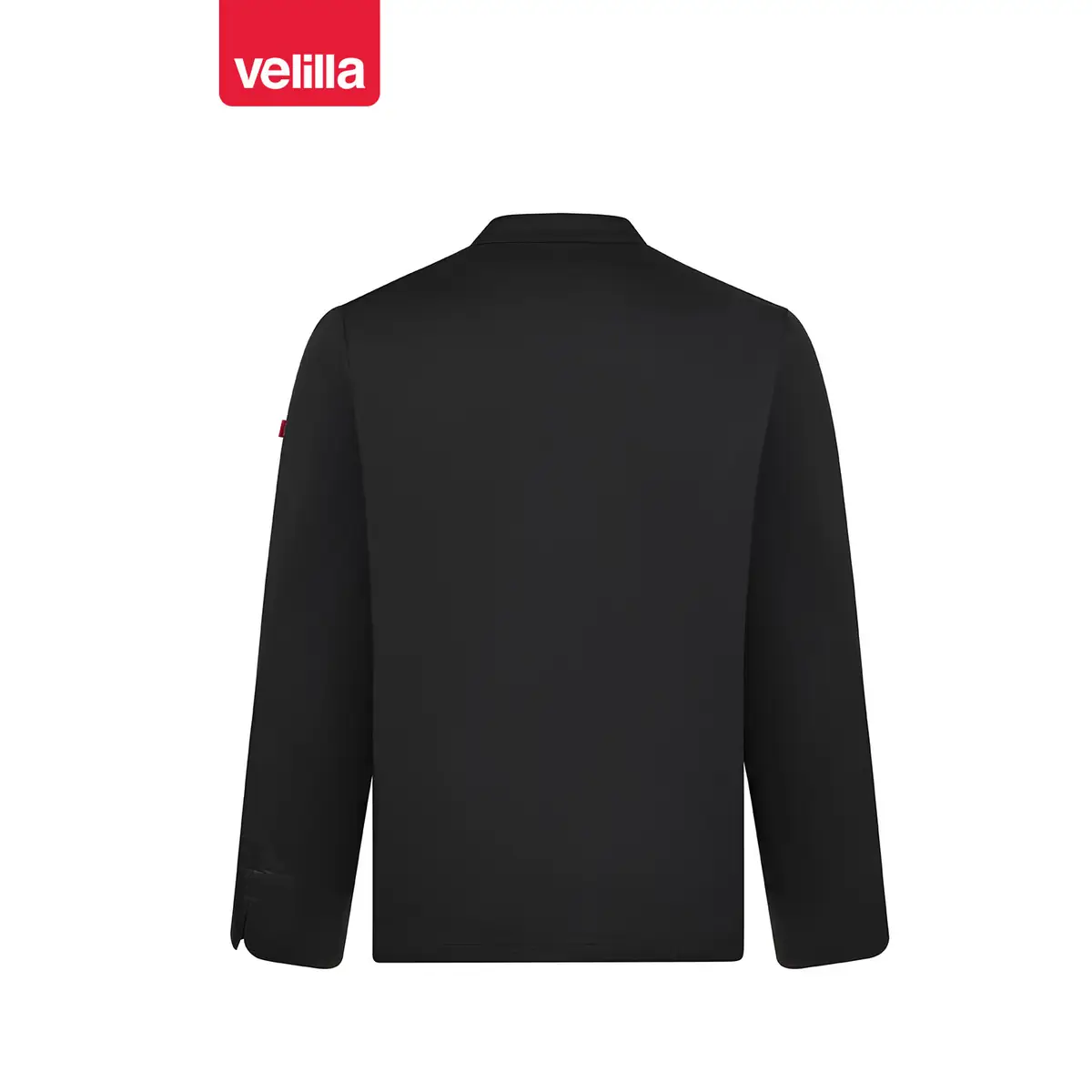 Chaqueta cocina manga larga Velilla 405224 8 Chaqueta cocina manga larga Velilla 405224 negro, vista trasera