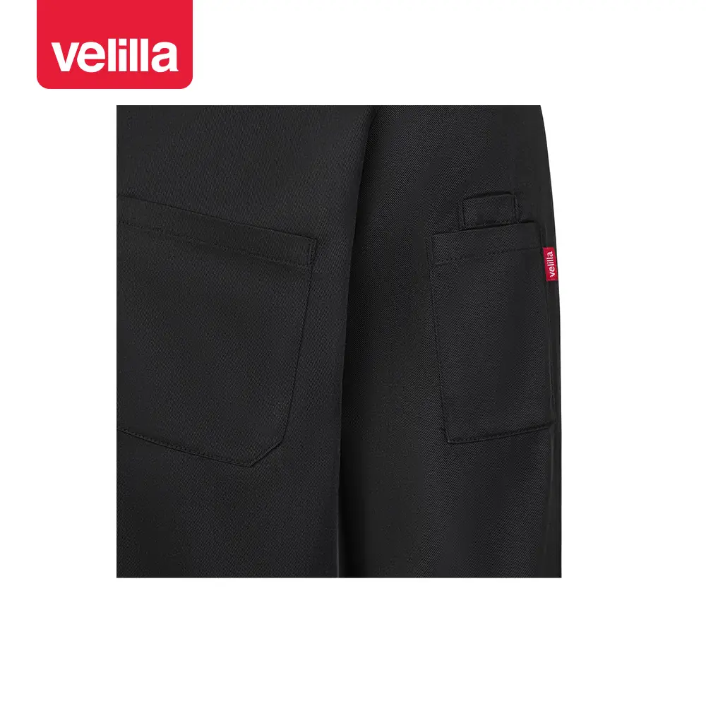 Chaqueta cocina manga larga Velilla 405224 15 Chaqueta cocina manga larga Velilla 405224 negro, detalle de bolsillo de manga