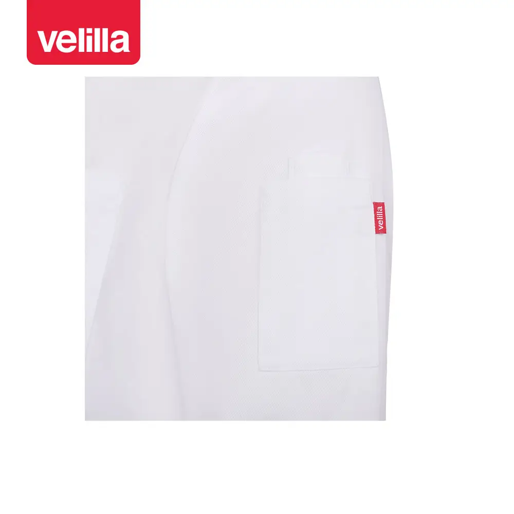 Chaqueta cocina manga larga Velilla 405224 12 Chaqueta cocina manga larga Velilla 405224 blanco, detalle de manga