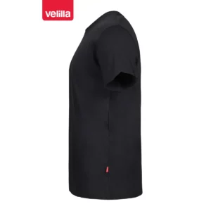 Camiseta hombre Velilla 405502 Negro, vista lateral