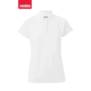 Polo mujer Velilla 405503 Blanco, vista frontal
