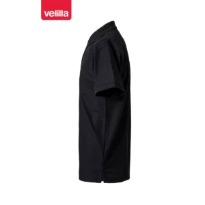 Polo hombre Velilla 405504 Negro, vista lateral