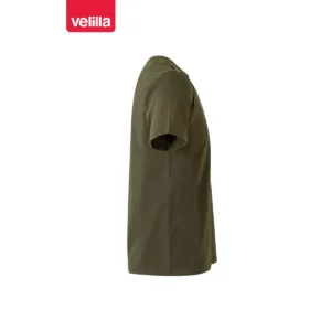 Camiseta manga corta Velilla 5010 Verde caza, vista lateral