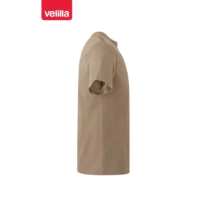 Camiseta manga corta Velilla 5010 Beige, vista lateral