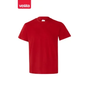 Camiseta manga corta Velilla 5010 Rojo, vista frontal