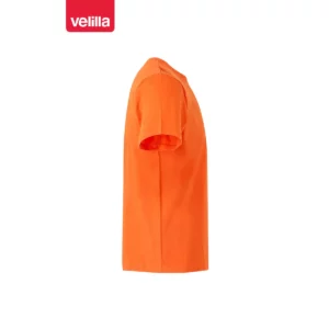 Camiseta manga corta Velilla 5010 Naranja, vista lateral
