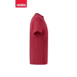 Camiseta manga corta Velilla 5010 Granate, vista lateral