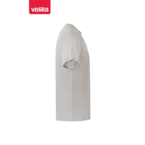 Camiseta manga corta Velilla 5010 Gris perla, vista lateral