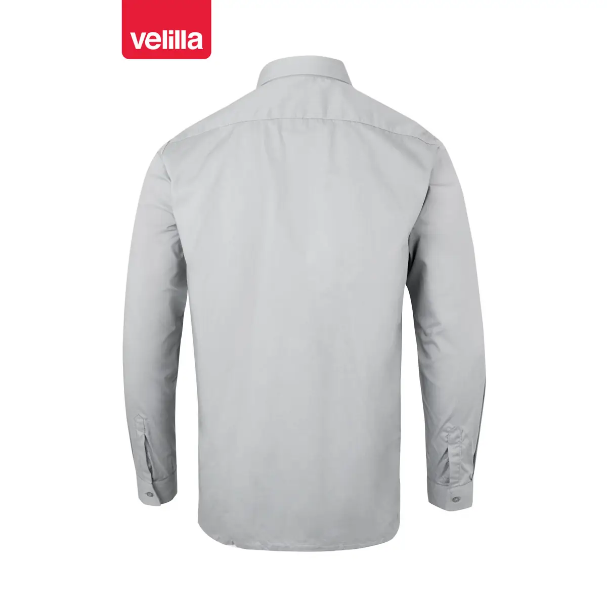 Camisa manga larga Velilla 520 3 Camisa manga larga Velilla 520 Gris, vista trasera